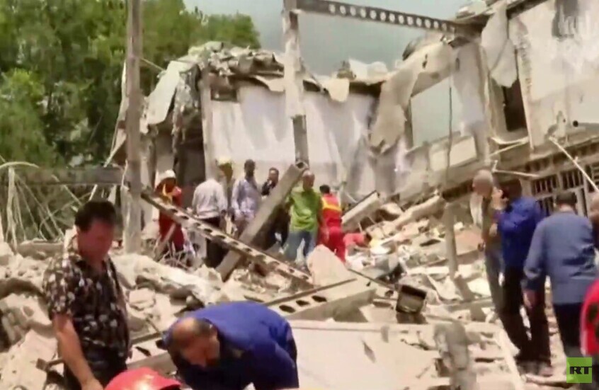 مشاهد من سجن إيفين السياسي في طهران بعد تعرضه لغارات إسرائيلية