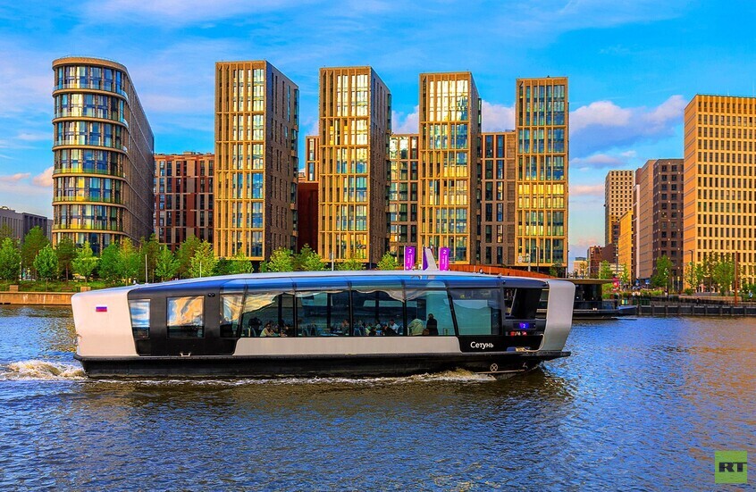 موسكو تطلق الخط الثالث للنقل النهري الكهربائي وسط خطط لتوسيع الأسطول وتحسين البيئة
