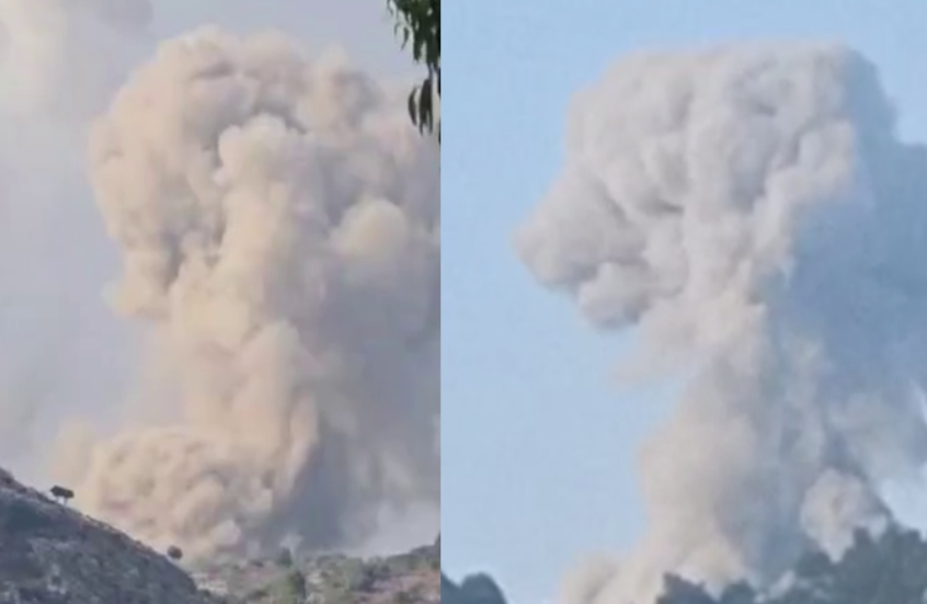 مراسلتنا: الجيش الإسرائيلي يشن سلسلة غارات عنيفة بين عدة بلدات جنوبي لبنان (فيديوهات+صور)