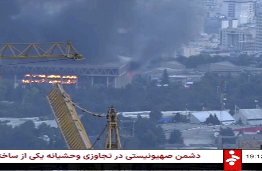 هجمات إسرائيلية تعد الأعنف على طهران قبل دخول وقف إطلاق النار حيز التنفيذ