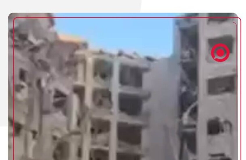 مشاهد للدمار الكبير في بئر السبع جراء الهجوم الإيراني الأخير