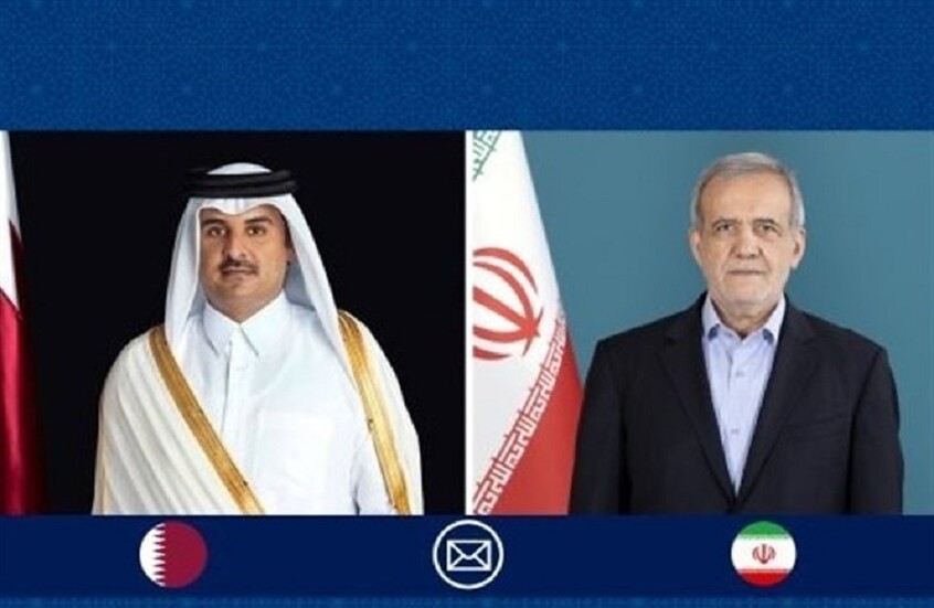 بزشكيان يهاتف أمير قطر