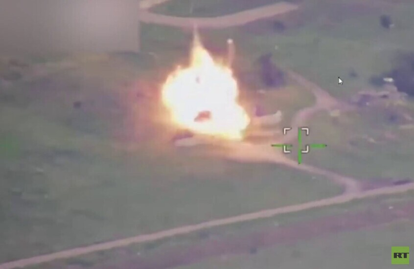 مسيرة روسية تدمر مركزا لتجميع المسيرات الأوكرانية في كراماتورسك