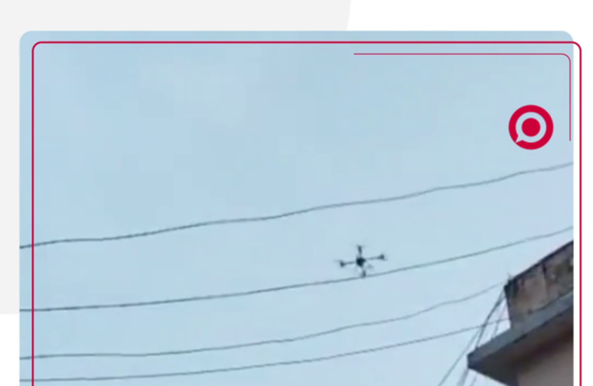 عملية إنقاذ رجل من الفيضانات في قوانغشي