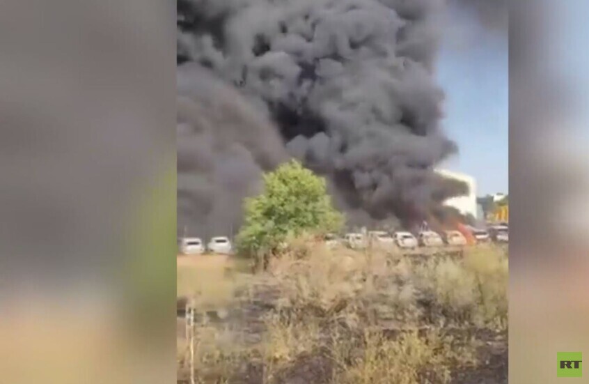 إسبانيا.. حريق هائل في مدريد