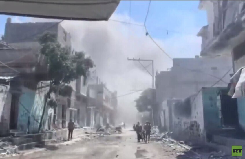 قطاع غزة.. استهداف منزل لعائلة "عرار" في جباليا