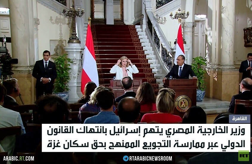 مصر تحذر من تفاقم الكارثة في قطاع غزة