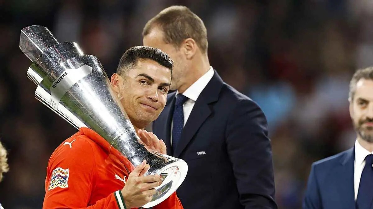 شبكة الحلم : ترتيب هدافي دوري الأمم الأوربية بعد هدف رونالدو في شباك إسبانيا