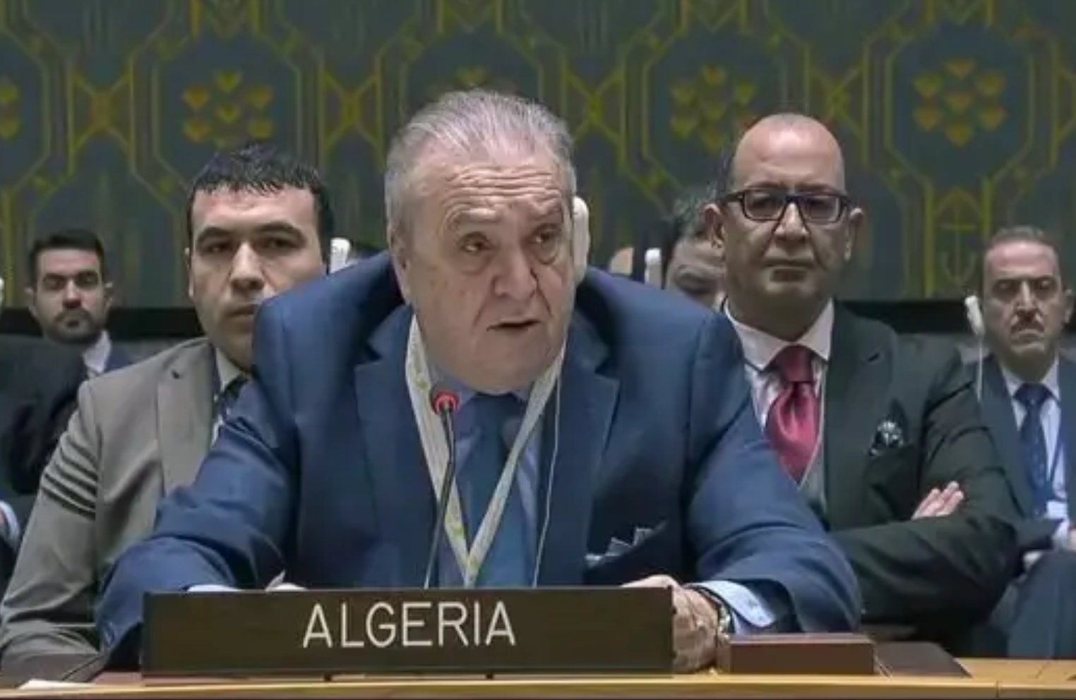 الممثل الدائم للجزائر لدى الأمم المتحدة : اعتداءات "الاحتلال الصهيوني" على إيران تمثل انتهاكا فاضحا