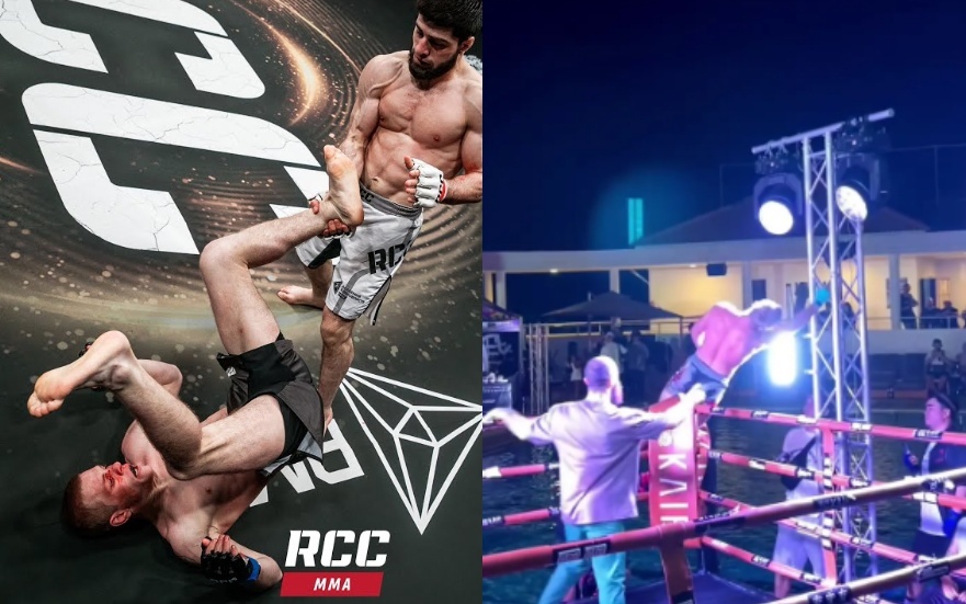 شبكة الحلم : حادثة غريبة.. مقاتل روسي يتعرض لصعقة كهربائية بعد فوزه في نزال MMA