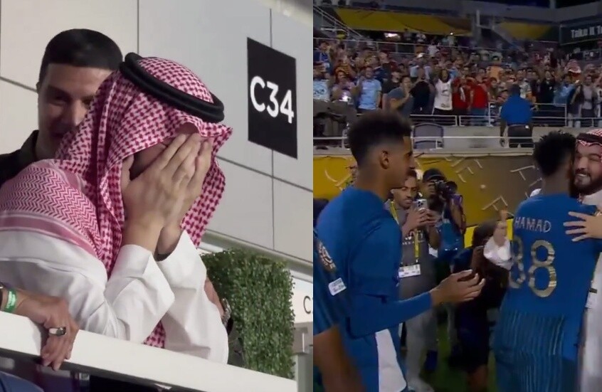 الهلال يسكت بطل أوروبا.. ورئيس النادي السعودي بن نافل ينهار باكيا
