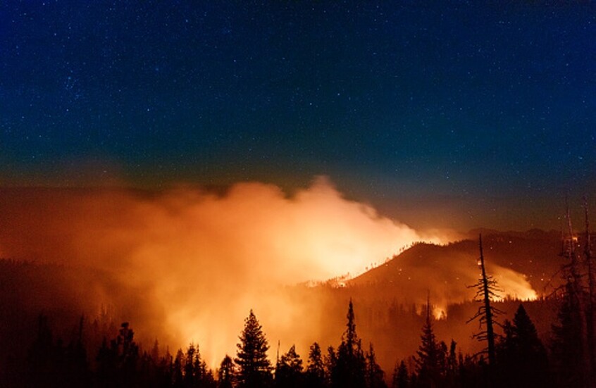كاليفورنيا.. حرّ الجو يؤجج حريق "مادري فاير"  (فيديو)