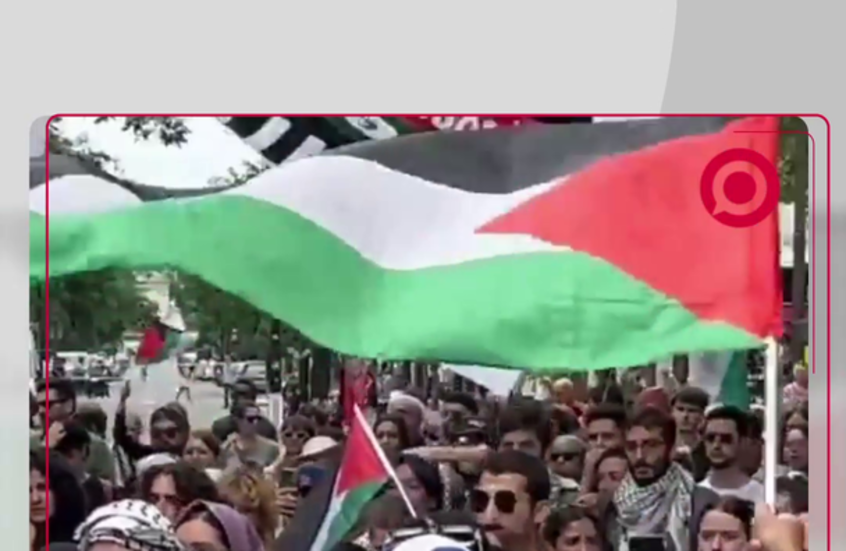 احتجاجات مؤيدة لفلسطين في باريس