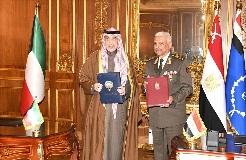 مرسوم كويتي بالموافقة على اتفاق التعاون العسكري مع مصر
