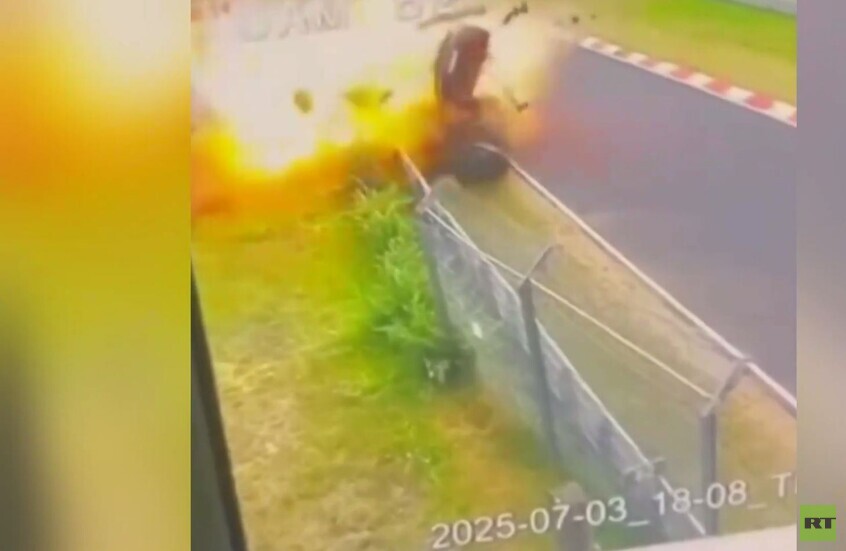 ألمانيا.. حادث مروع في حلبة نوربورغرينغ لسباق السيارات