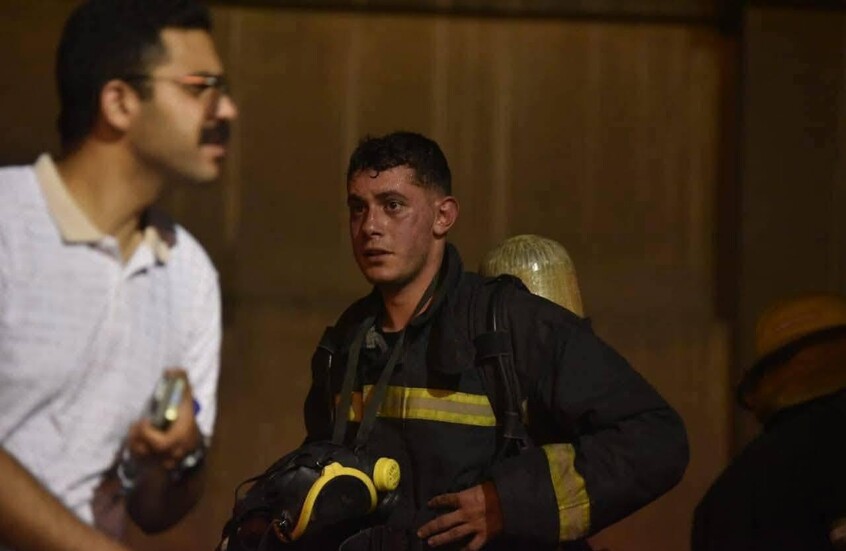 مصر.. ضابط يتصدر المشهد بعد حريق سنترال رمسيس