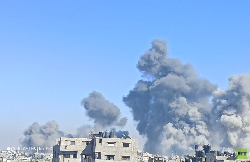 مراسلنا: مقتل 40 شخصا في غارات إسرائيلية على القطاع منذ فجر اليوم بينهم 19 بمدينة غزة والشمال (صور)