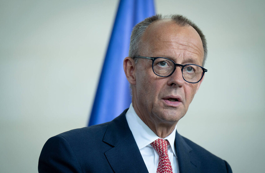 ميرتس يؤكد على ضرورة تعزيز الدفاع الجوي الأوكراني