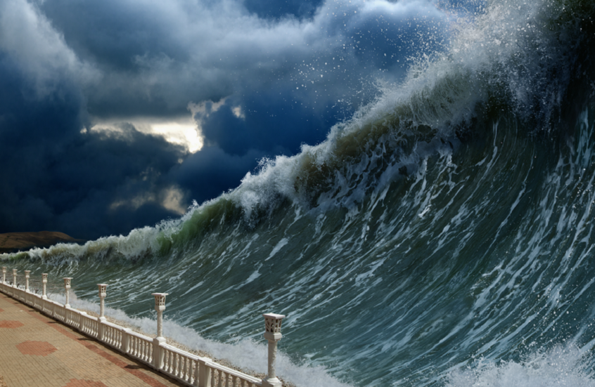 "تسونامي يوم القيامة" يهدد الساحل الغربي للولايات المتحدة