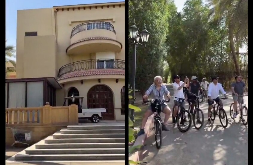 الأمير الوليد بن طلال يثير تفاعلا على مواقع التواصل بمقطع وثق زيارته للفيلا التي ولد فيها (فيديو)