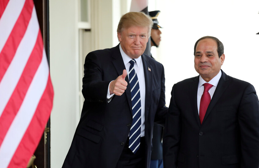 السيسي يعلق على تصريحات ترامب بعد اعترافه بتمويل سد النهضة الإثيوبي