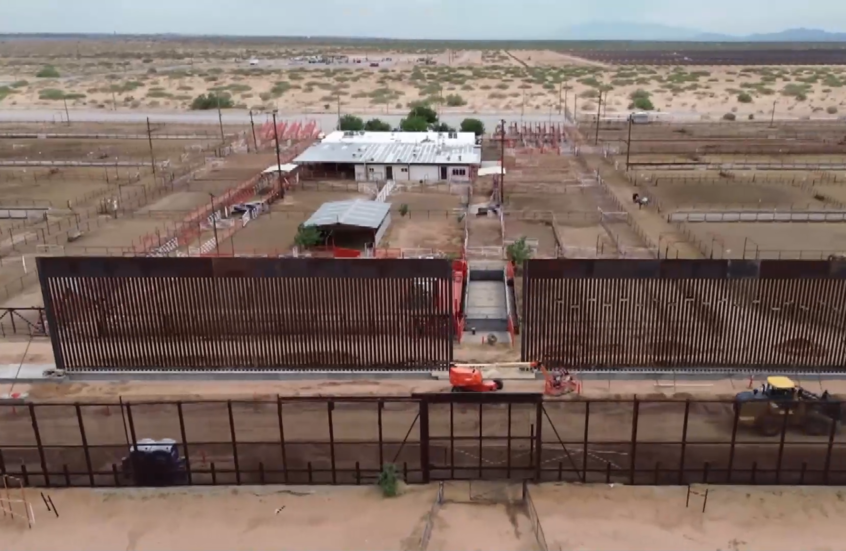الولايات المتحدة تبدأ بناء جدار ثانوي مع المكسيك