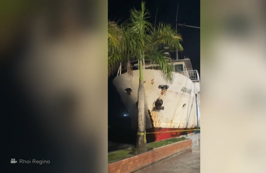 على لحن أغنية "تايتانيك".. لحظة جنوح سفينة ركاب قبالة سواحل الفلبين