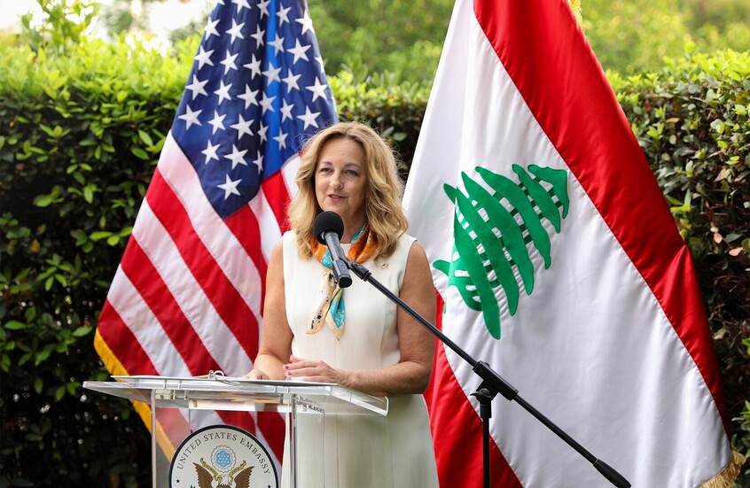 وشم  على ذراع السفيرة الأمريكية في لبنان يثير جدلا على مواقع التواصل (صورة)