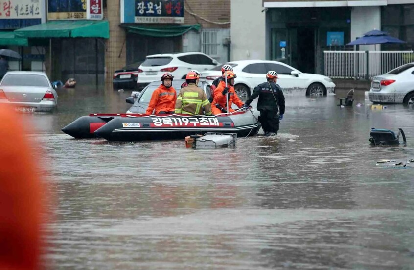 كوريا الجنوبية.. ارتفاع حصيلة ضحايا الأمطار الغزيرة إلى 14 شخصا (فيديو)