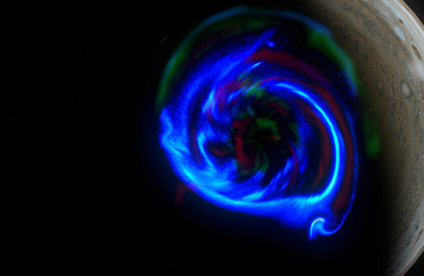 اكتشاف غير مسبوق.. مركبة "جونو" ترصد ظاهرة فريدة في الغلاف المغناطيسي للمشتري
