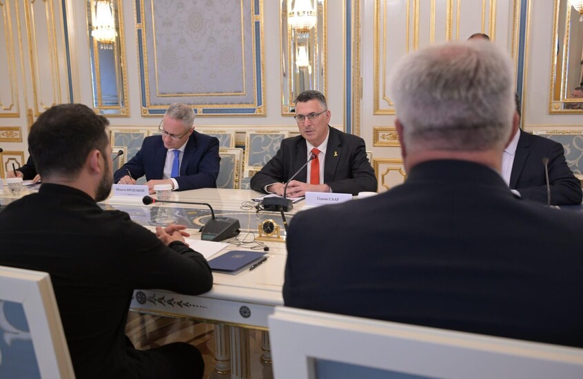 خلال زيارة لأوكرانيا.. وزير خارجية إسرائيل يدعو زيلينسكي إلى تصنيف الثوري الإيراني منظمة إرهابية