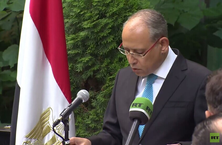 موسكو.. حفل الاستقبال في سفارة جمهورية مصر العربية