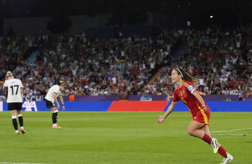 إسبانيا تفك عقدة ألمانيا بهدف بونماتي وتبلغ نهائي أمم أوروبا للسيدات للمرة الأولى في تاريخها