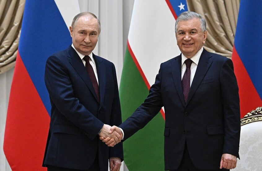 في تهنئة بعيد ميلاده.. بوتين يشيد بمساهمة رئيس أوزبكستان في تعزيز العلاقات مع روسيا