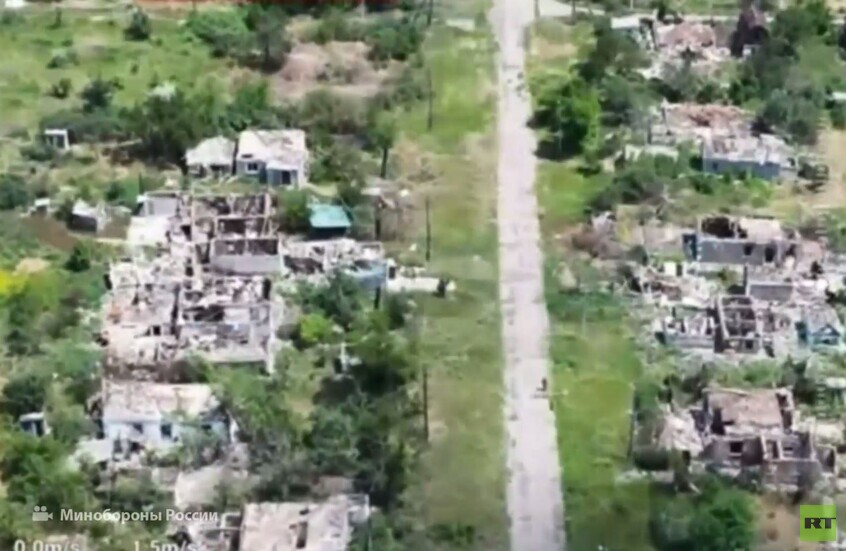 مشاهد تحرير بلدة زفيريفو في جمهورية دونيتسك الشعبية