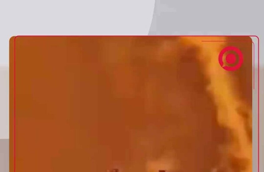 فيديو محظور يُظهر صواريخ إيرانية تقصف مصفاة نفط حيفا خلال حرب الـ12 يوما