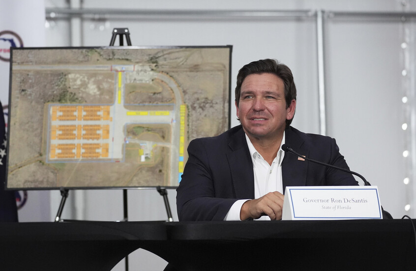 حاكم فلوريدا يكشف عن بدء ترحيل المحتجزين من "ألكاتراز التماسيح"