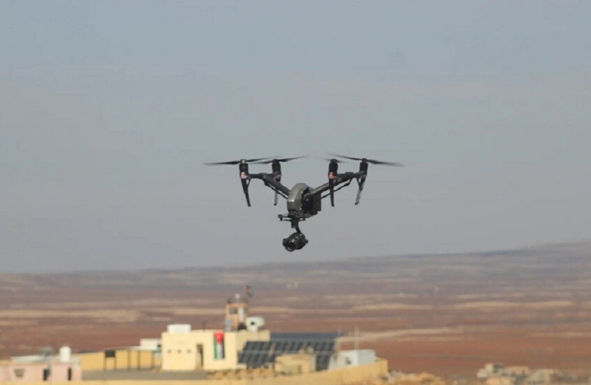 الجيش الأردني يحبط محاولة تسلل طائرة مسيّرة على الواجهة الغربية