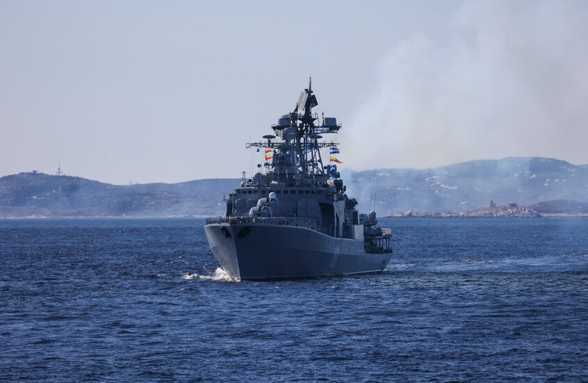 روسيا تحدّث إحدى أشهر سفنها المضادة للغواصات