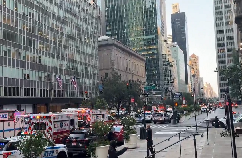"نيويورك تايمز": 5 قتلى بإطلاق نار في مبنى وسط مانهاتن بولاية نيويورك (فيديوهات)