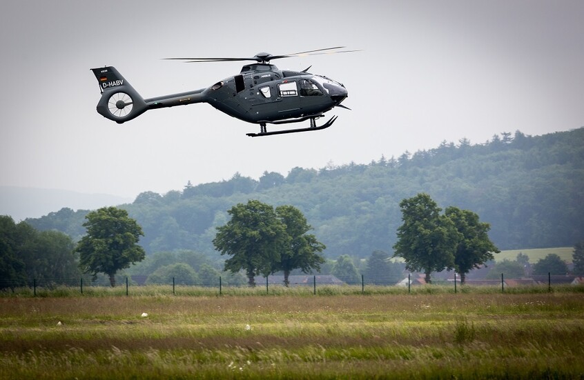 سقوط مروحية في نهر بولاية سكسونيا الألمانية