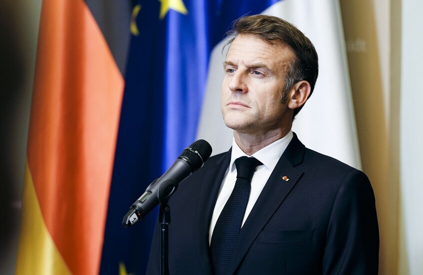 تصريح ماكرون حول أوكرانيا يتسبب بموجة غضب في فرنسا