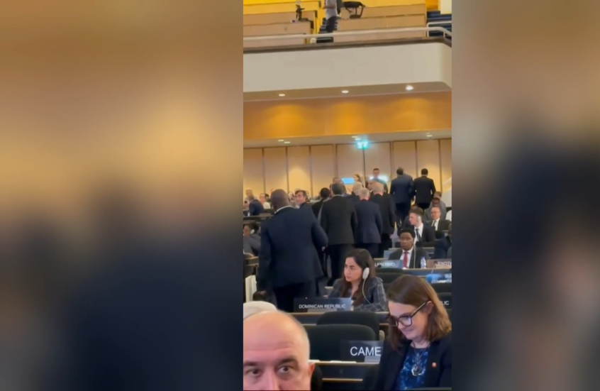 وفود عربية تغادر المؤتمر العالمي في جنيف قبل كلمة رئيس الكنيست الإسرائيلي