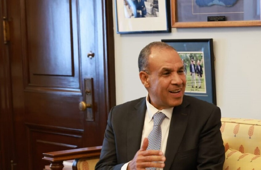 وزير الخارجية المصري يجري مباحثات مع نظيره الأمريكي بواشنطن