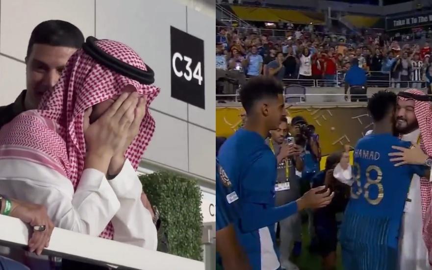 الهلال يسكت بطل أوروبا.. ورئيس النادي السعودي بن نافل ينهار باكيا