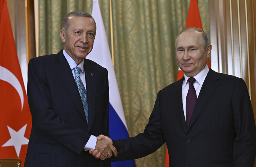 شبكة الحلم : أردوغان وبوتين يبحثان العلاقات الثنائية وأوكرانيا وسوريا في اتصال هاتفي