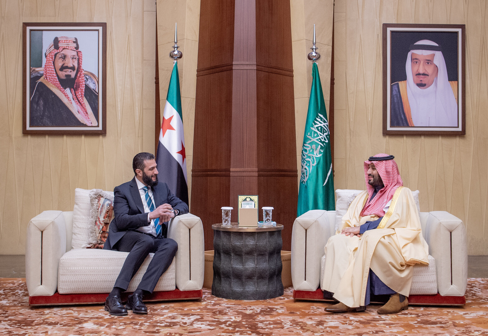 عبارة من اتصال الأمير محمد بن سلمان وأحمد الشرع عن السعودية وسوريا تثير تفاعلا واسعا