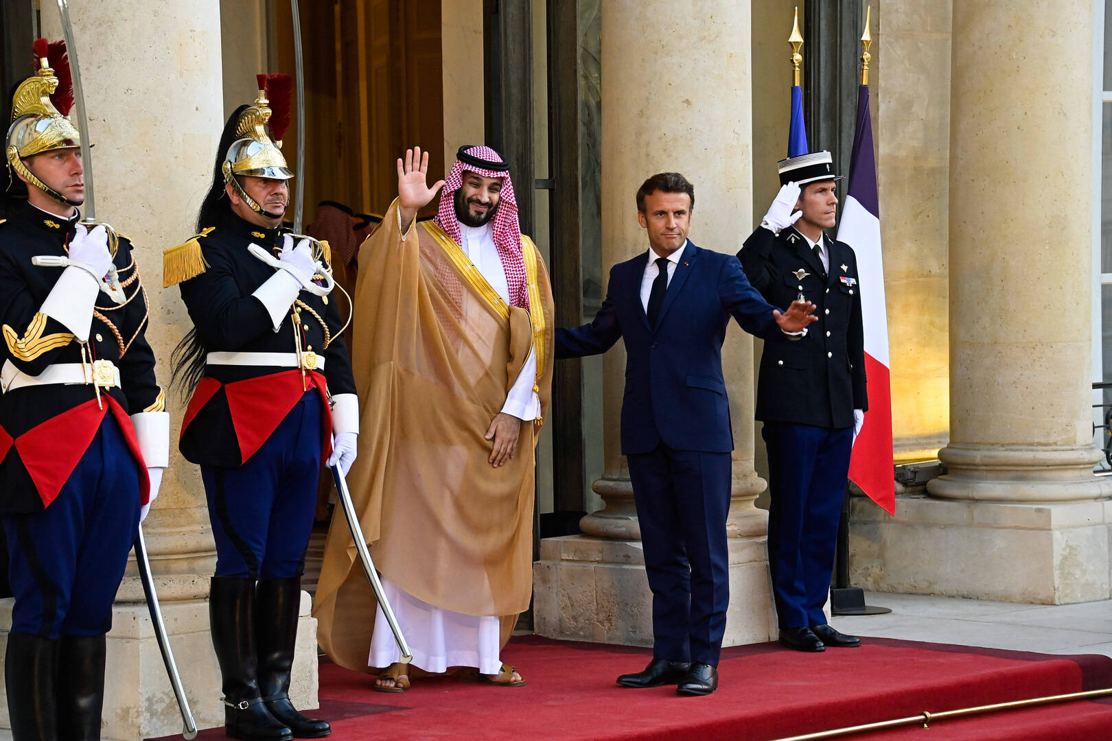 السعودية ترحب بإعلان ماكرون عزم بلاده الاعتراف بدولة فلسطين وتدعو بقية الدول لتحذو حذوه