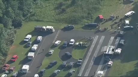 إصابات جراء سقوط طائرة قفز بالمظلات في غابات نيوجيرسي