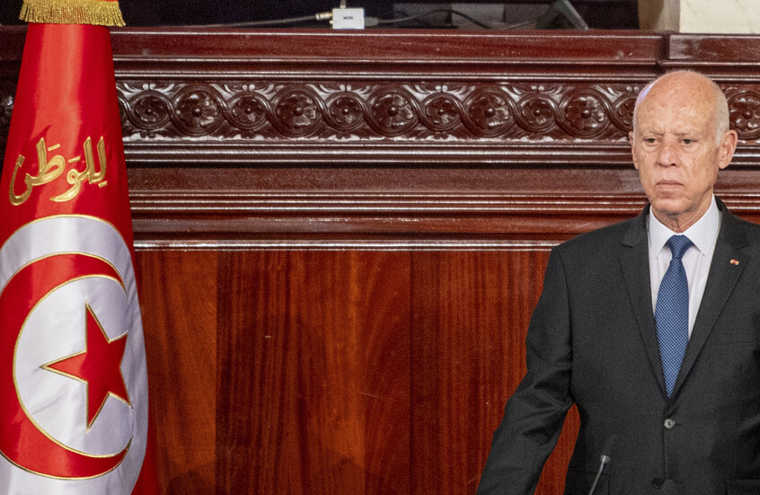 الرئيس التونسي خلال استقباله ميلوني: القوات الإسرائيلية تعمد إلى ضرب كل مقومات الحياة في قطاع غزة